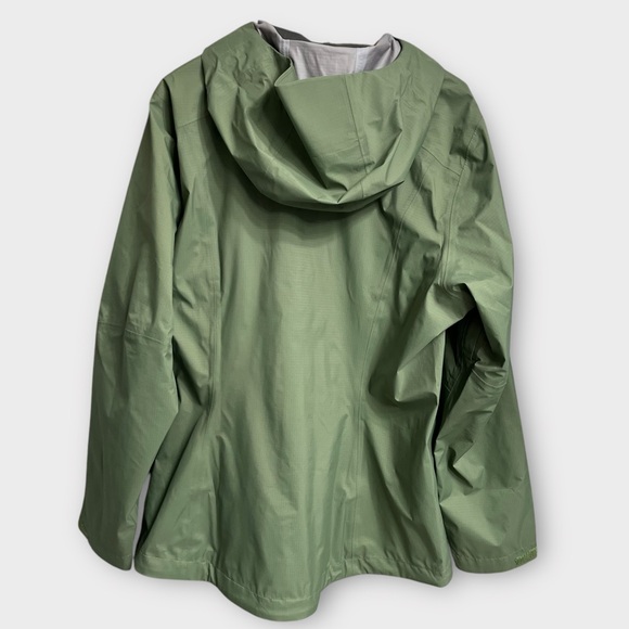 Patagonia Granite Crest Rain Jacket Women’s XL Terrain Green Waterproof $270 - Picture 6 of 10